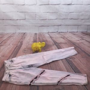 Vintage 80s Distressed Hi Waisted Jeans